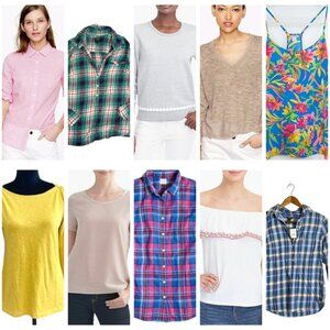 Bundle of 10 J. Crew Items - Size Small and Extra Small